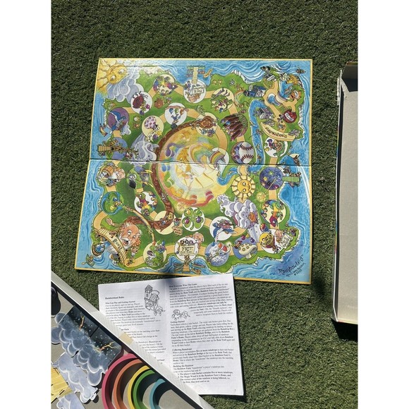 Rainbowland Board Fantasy Game Kolsbun Family Games 2000 RARE Incomplete - Picture 7 of 15